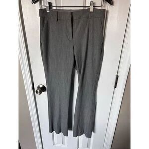 Express gray dress pants Columist barely boot mid rise size 4